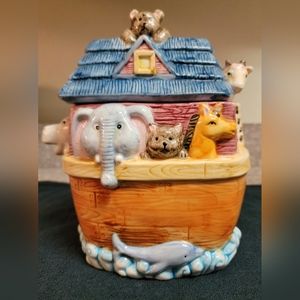 Noah's Ark Cookie Jar